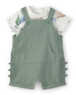 Carter's 2pc Baby Boy Dinosaur Print Top & Shortall Set