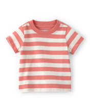 Carregar imagem no visualizador da galeria, Carter's 2pc Baby Boy Striped Top &amp; Brown Shortall Set
