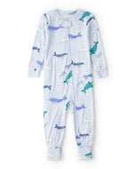 Carter's PurelySoft Baby Boy Whale Print Zip-up Footie Coverall