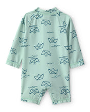 Load image into Gallery viewer, Carter's Baby Boy Paper Boat Long-Sleeve Rashguard Swimwear
