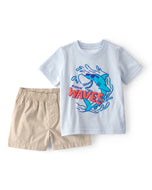 Carter's 2pc Baby Boy Rippin' Waves Shirt & Pull-Up Shorts Set