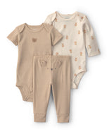 Carter's 3pc Baby Boy Neutral Bear Print Bodysuits & Pants Set