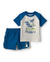 Afbeelding in Gallery-weergave laden, Carter's 2pc Baby Boy 'All Day Fun' Golf Top &amp; Shorts Set
