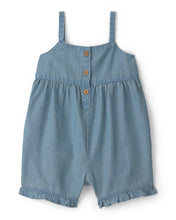 Cargar imagen en el visor de la galería, Carter's Baby Girl Chambray Sleeveless Romper
