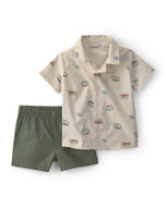 Carter's 2pc Baby Boy Beach Van Top & Shorts Set
