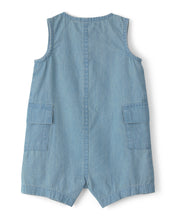 Afbeelding in Gallery-weergave laden, Carter's Baby Boy Beach Cruiser Chambray Sleeveless Romper
