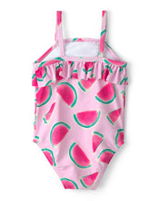 Afbeelding in Gallery-weergave laden, Carter's Baby Girl Watermelon Print Swimsuit
