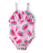 Afbeelding in Gallery-weergave laden, Carter's Baby Girl Watermelon Print Swimsuit
