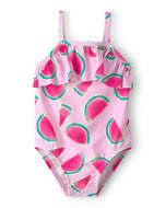 Carter's Baby Girl Watermelon Print Swimsuit
