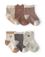 Carter's 6pk Baby Boy Bear Print Socks