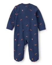 Cargar imagen en el visor de la galería, Carter's Baby Boy Fox Print 2-Way Zip-Up Footie Coverall
