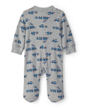 Afbeelding in Gallery-weergave laden, Carter's Baby Boy Train Print 2-Way Zip-Up Footie Coverall
