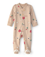 Carter's Baby Boy Barn Animals Print 2-Way Zip-Up Footie Coverall