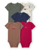 Carter's 5pc Baby Boy Brave Little Guy Bodysuit Set