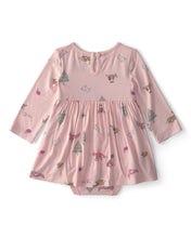 Load image into Gallery viewer, Carter's Purelysoft Baby Girl Pink Woodland Romper Dress
