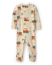 Cargar imagen en el visor de la galería, Carter's Baby Boy Farm Animals Print 2-Way-Zip Coverall
