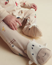 Cargar imagen en el visor de la galería, Carter's Baby Boy Farm Animals Print 2-Way-Zip Coverall
