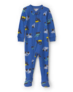 Carter's Baby Boy Construction Print 2-Way-Zip Coverall