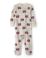 Load image into Gallery viewer, Carter's Baby Boy Fire Trucks Print 2-Way-Zip Coverall
