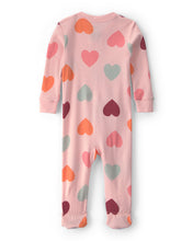 Afbeelding in Gallery-weergave laden, Carter's Baby Girl Hearts Print 2-Way-Zip Coverall
