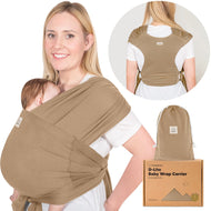 Keababies D-Lite Baby Wrap Carrier - Warm Hearth