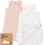 Keababies 2-Pack Soothe Sleep Sacks - Butterflies
