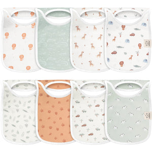 Keababies 1-Piece Hallo Drool Bibs (Wilderness)