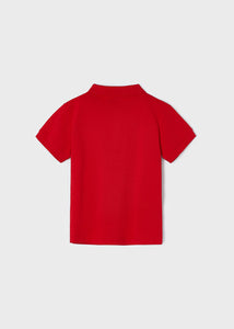 Mayoral Kid Boy Red Polo