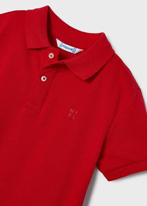 Mayoral Kid Boy Red Polo