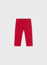 Afbeelding in Gallery-weergave laden, Mayoral Baby Boy Red Slim Fit Chino Pants

