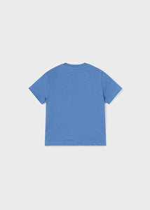 Mayoral Toddler Boy Blue Sail Boat Tee