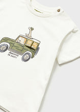 Load image into Gallery viewer, Mayoral Toddler Boy White Safari Jeep Tee
