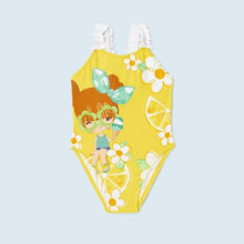 Afbeelding in Gallery-weergave laden, Mayoral Baby Girl Yellow Girl Swimsuit
