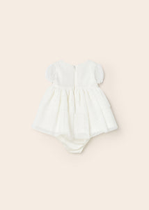 Mayoral Baby Girl Gold Glitter Tulle Dress