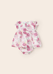 Mayoral Baby Girl Pink Roses Ceremony Dress