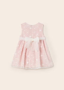 Mayoral Baby Girl Pink Floral Organza Dress