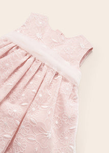 Mayoral Baby Girl Pink Floral Organza Dress