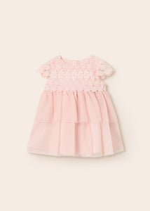 Mayoral Baby Girl Rose Guipure Lace Dress
