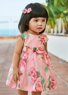 Mayoral Baby Girl Rose Flower Printed Dress