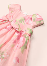 Carregar imagem no visualizador da galeria, Vestido estampado flor rosa para bebê menina Mayoral
