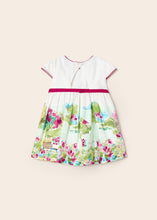 Load image into Gallery viewer, Mayoral Baby Girl White Swan Lake Printed Dress
