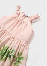 Carregar imagem no visualizador da galeria, Vestido estampado tropical para bebê menina Mayoral

