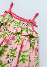 Load image into Gallery viewer, Mayoral Baby Girl Pink Flamingo Straps Dress

