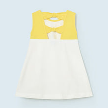 Afbeelding in Gallery-weergave laden, Mayoral Baby Girl Flamingo Yellow Bow Dress
