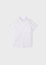 Cargar imagen en el visor de la galería, Mayoral Kid Boy Micro patterned Short sleeve Shirt

