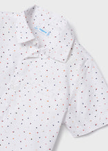 Carregar imagem no visualizador da galeria, Mayoral Kid Boy Micro patterned Short sleeve Shirt
