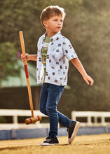 Load image into Gallery viewer, Mayoral Toddler Boy Slim Fit Dark Blue Jeans
