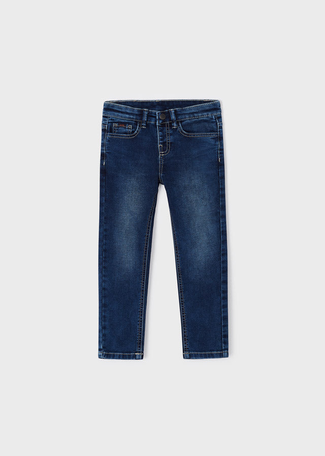 Mayoral Toddler Boy Slim Fit Dark Blue Jeans