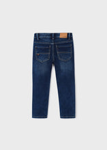 Load image into Gallery viewer, Mayoral Toddler Boy Slim Fit Dark Blue Jeans
