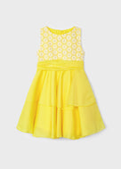 Mayoral Kid Girl Mimosa Sunflower Dress